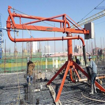 Medidas de mezcla, transporte y descarga de concreto en el proceso